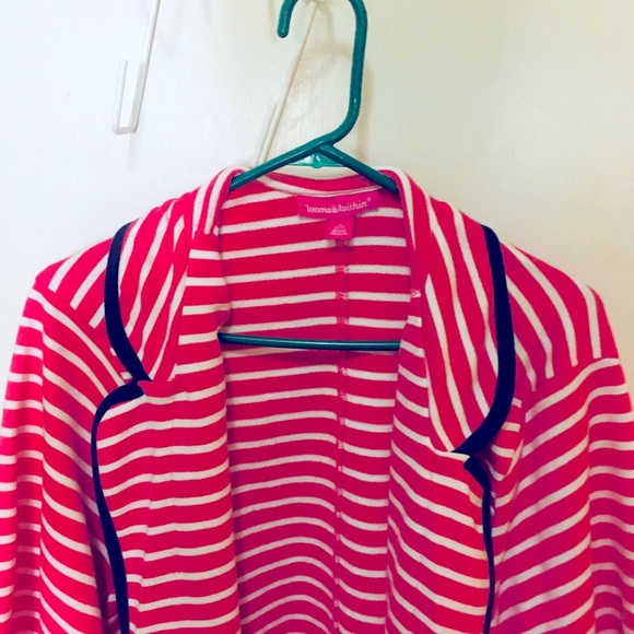 Woman Within Striped Blazer NEVER WORN! - Picture 2 of 4